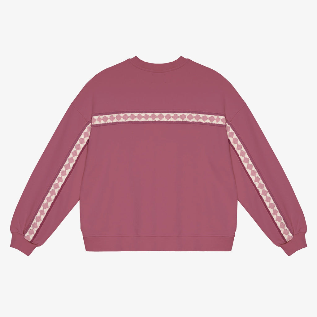 Adult Alice Sweatshirt Oversized Fit Mauve
