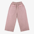 Caroline Wide Leg Pants Pink Wood Gingham