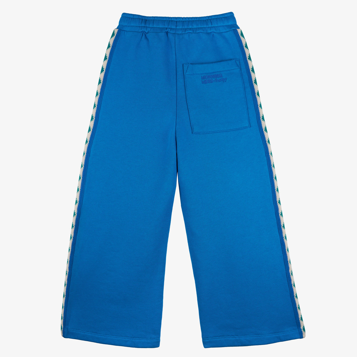 Chiara Wide Leg Sweatpants Bluette