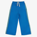 Chiara Wide Leg Sweatpants Bluette
