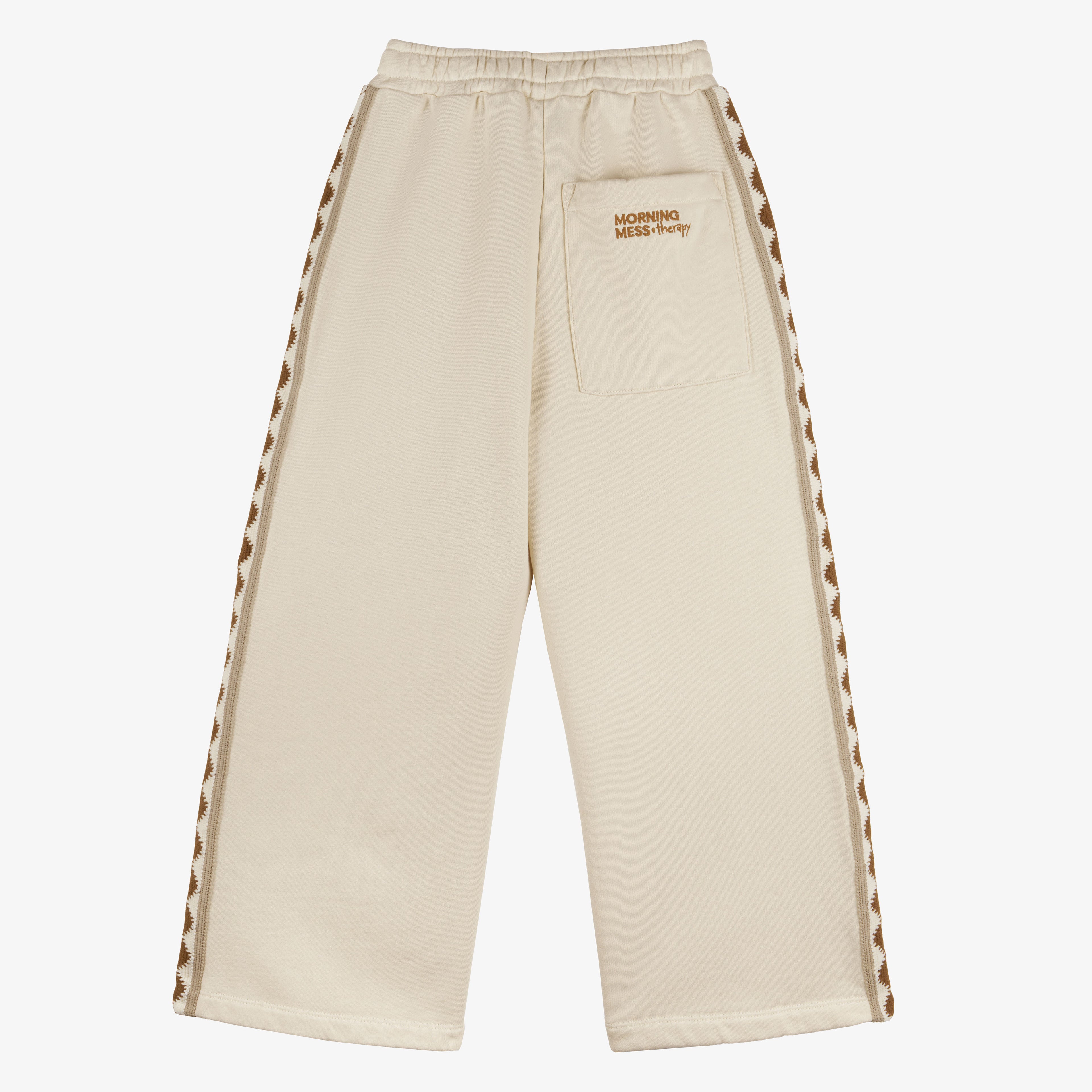Chiara Wide Leg Sweatpants Buttermilk