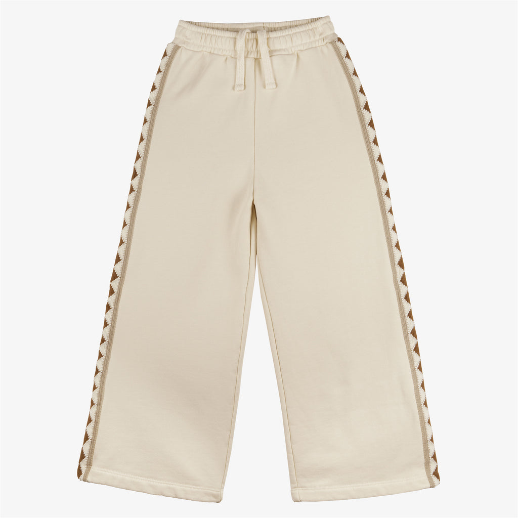 Chiara Wide Leg Sweatpants Buttermilk