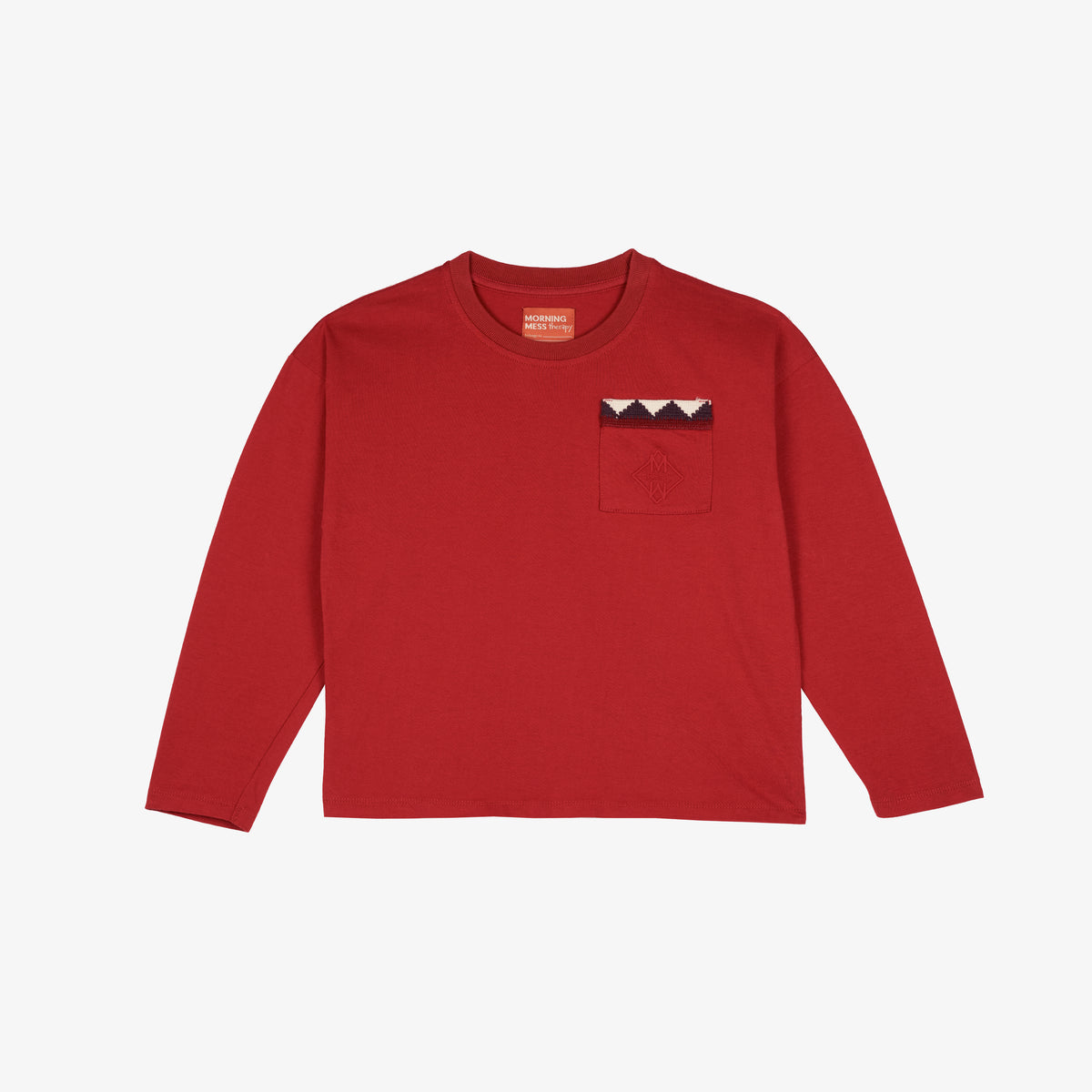 Ciro Long Sleeved T-shirt Deep Red