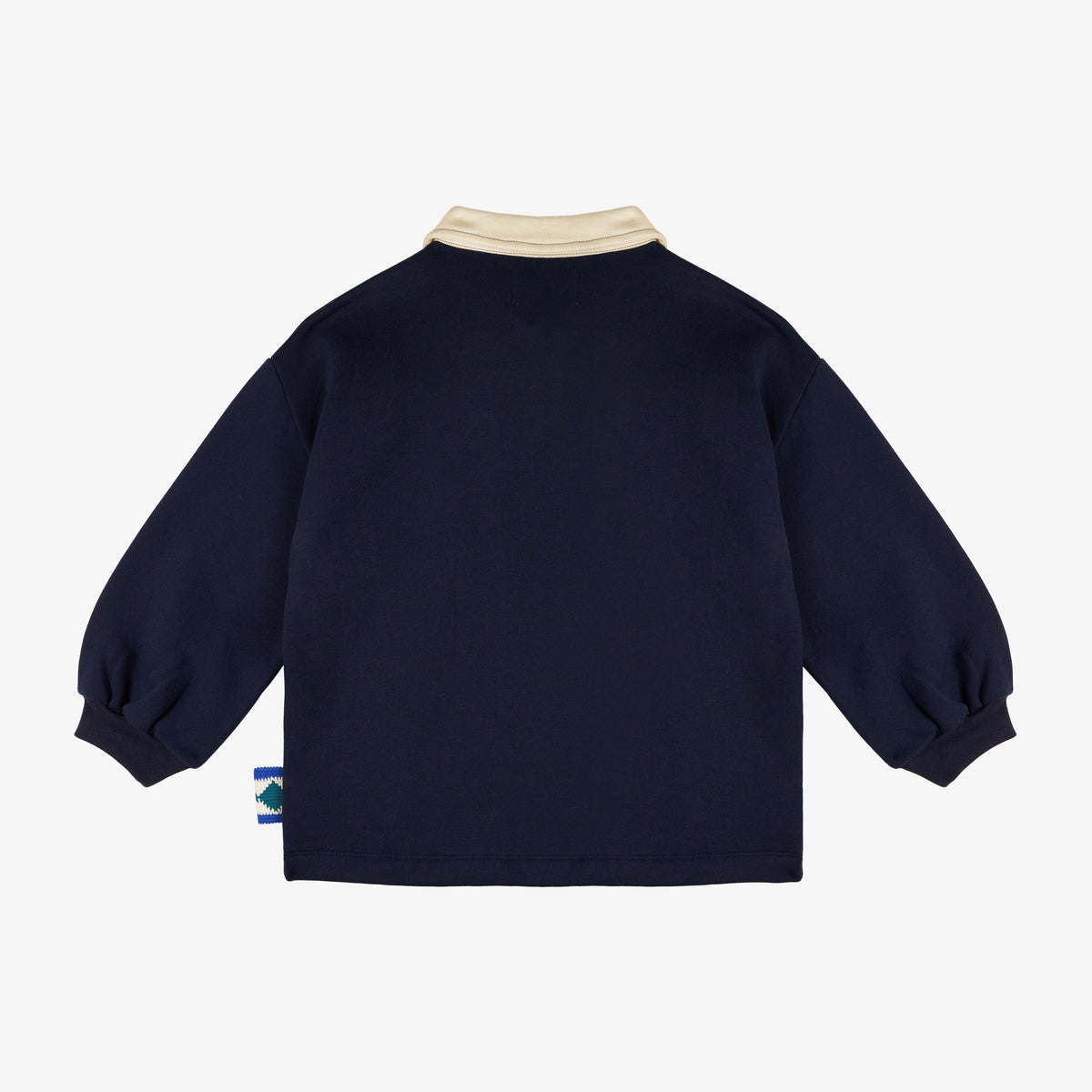 Franz Polo Sweatshirt Straight Fit Midnight Blue
