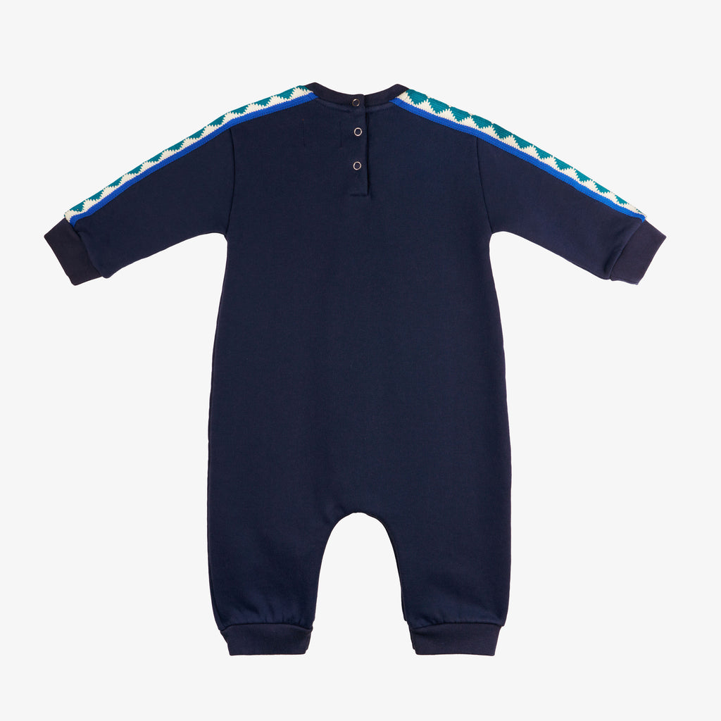 Giusy Baby Cotton Overall Midnight Blue