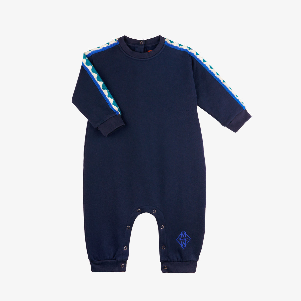 Giusy Baby Cotton Overall Midnight Blue