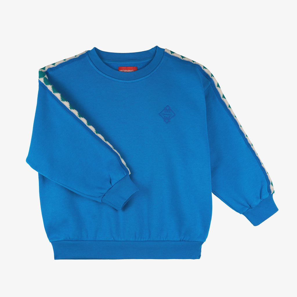 Nico Sweatshirt Oversize Balloon Fit Bluette
