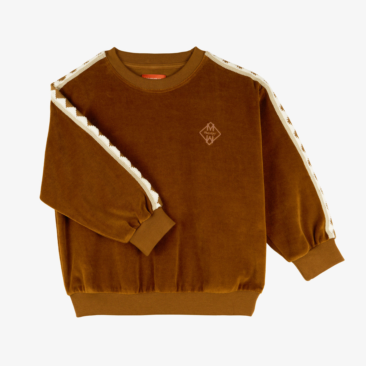 Nico Sweatshirt Oversize Balloon Fit Caramel Velvet
