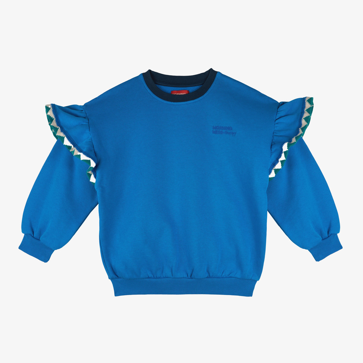 Poppy Sweatshirt Balloon Relaxed Fit Bluette