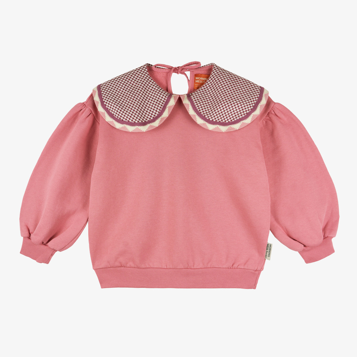 Rosie Statement Collar Sweatshirt Rose