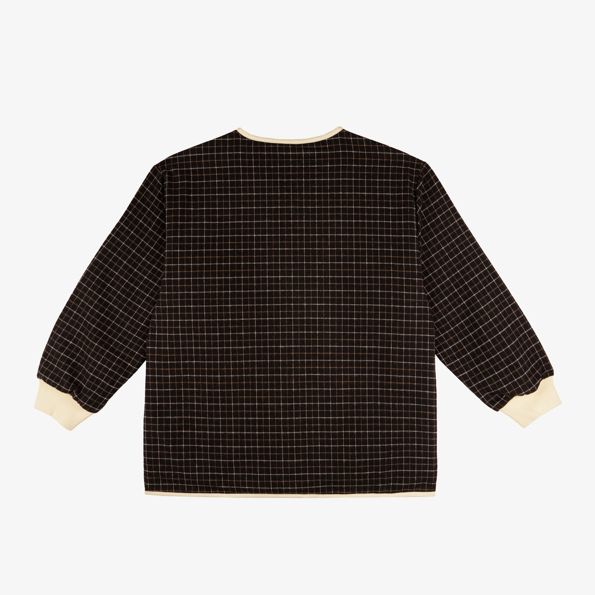 Stella Cardigan Checked Organic Cotton