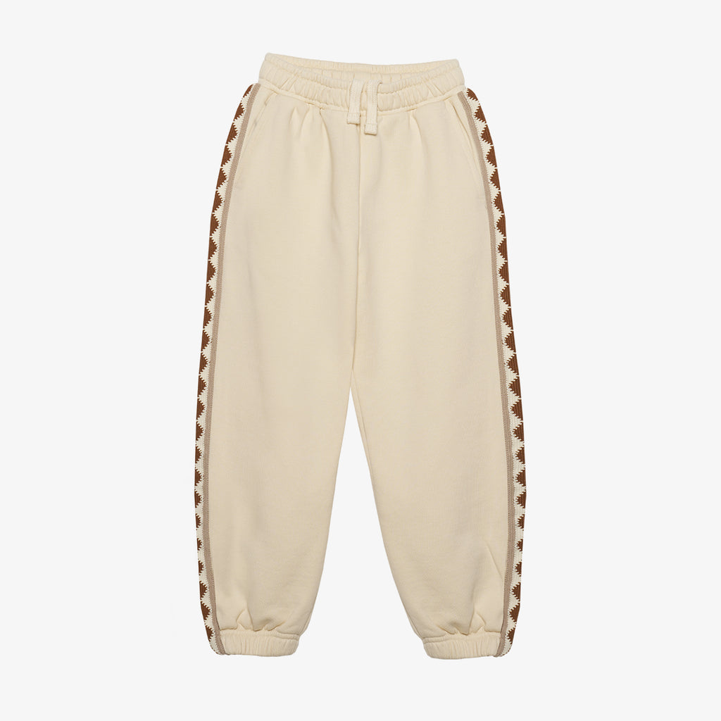 Gino Sweatpants Relaxed Fit Buttermilk