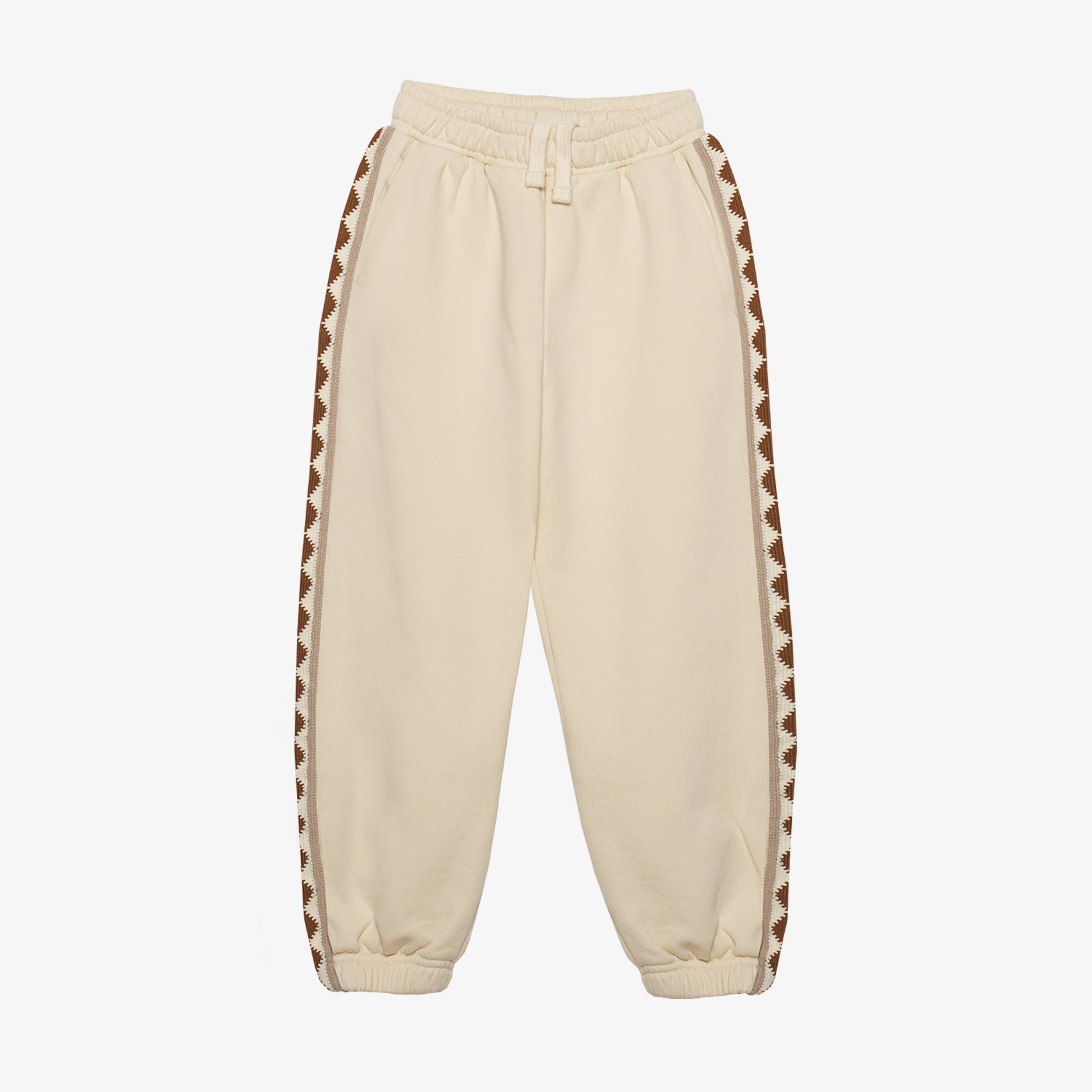 Gino Sweatpants Relaxed Fit Buttermilk