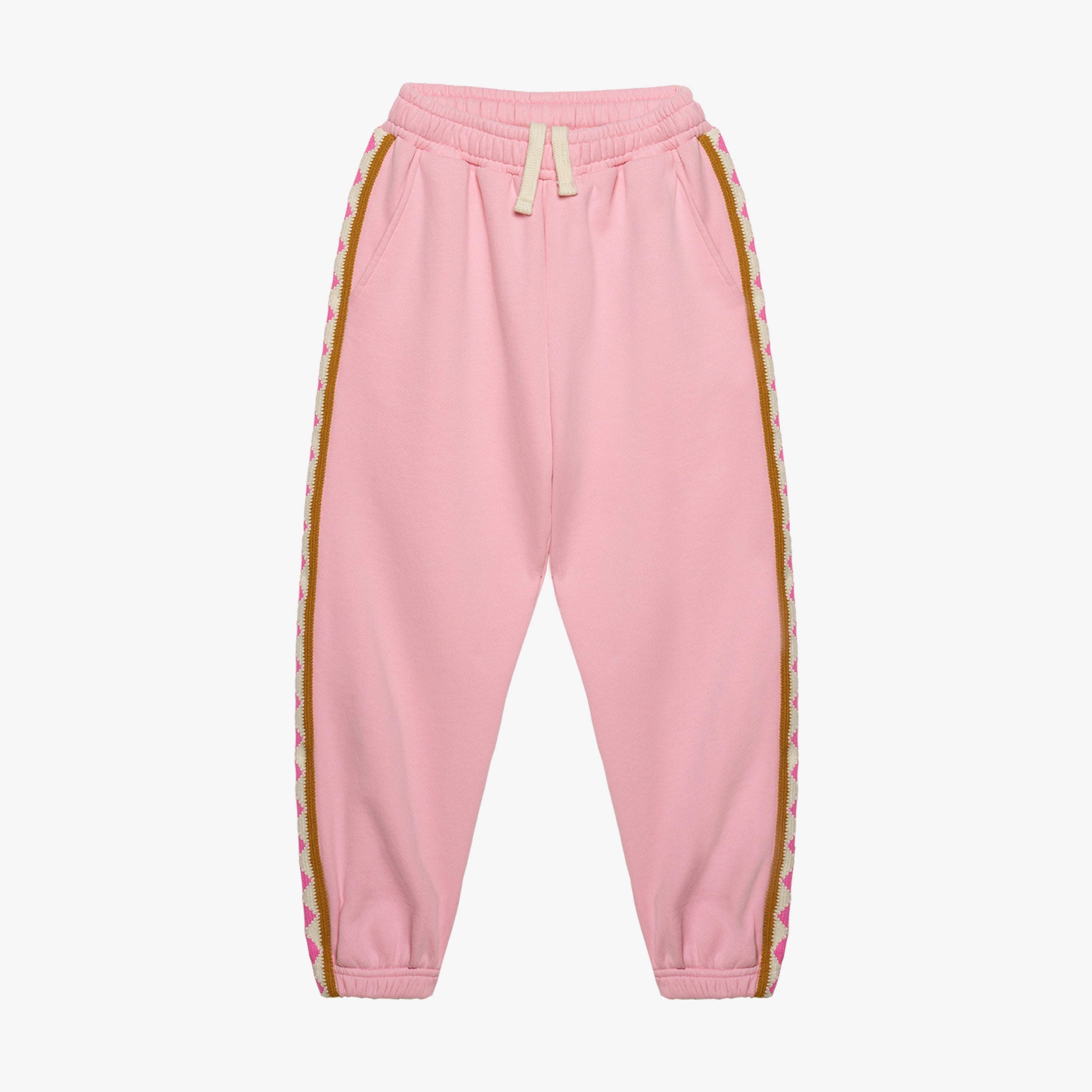 Gino Sweatpants Relaxed Fit Cotton Pink