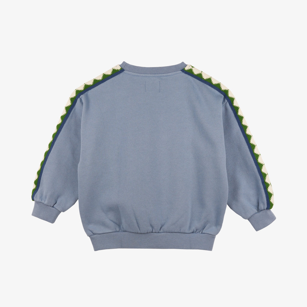 Nico Sweatshirt Oversize Balloon Fit Powder Blue