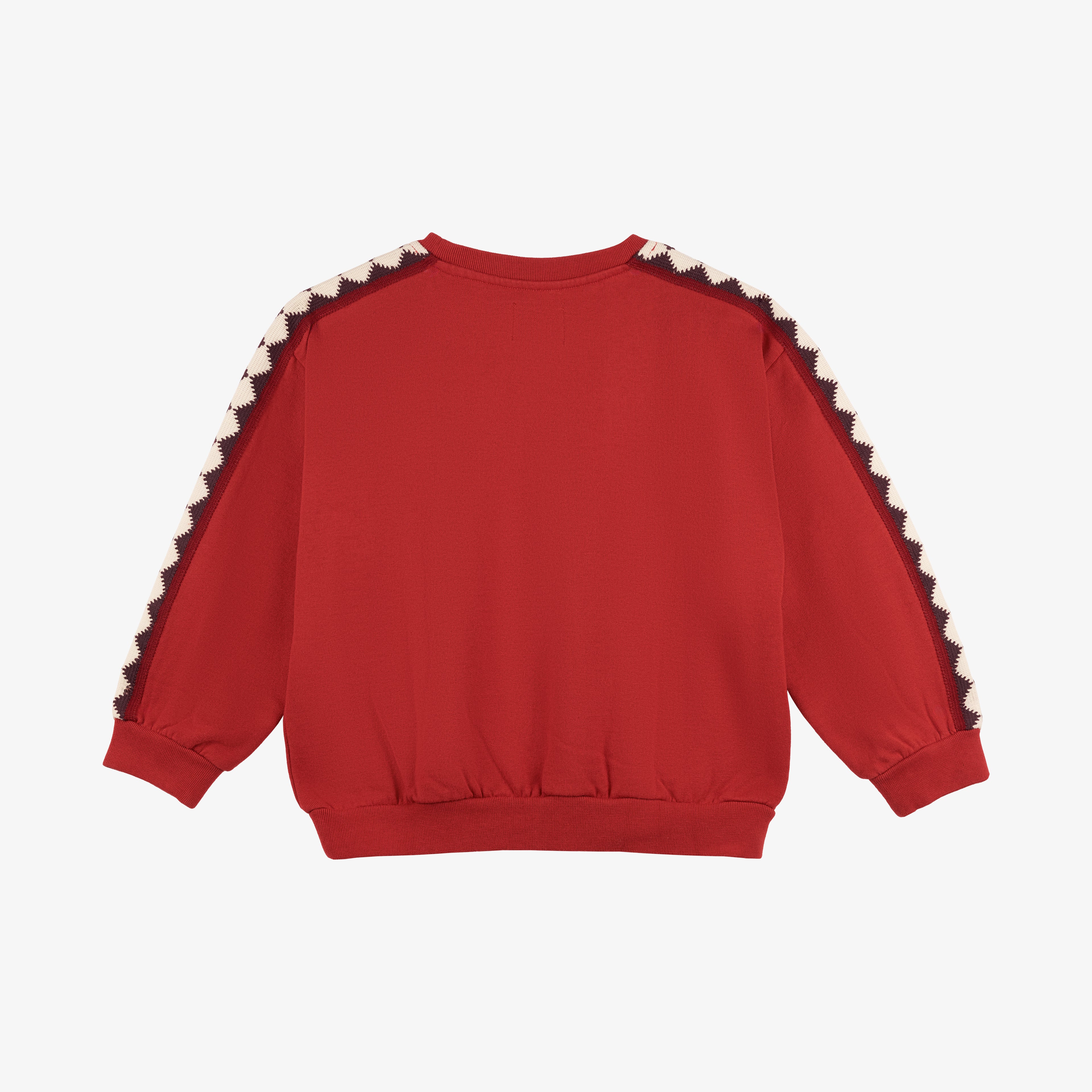 Nico Sweatshirt Oversize Balloon Fit Deep Red
