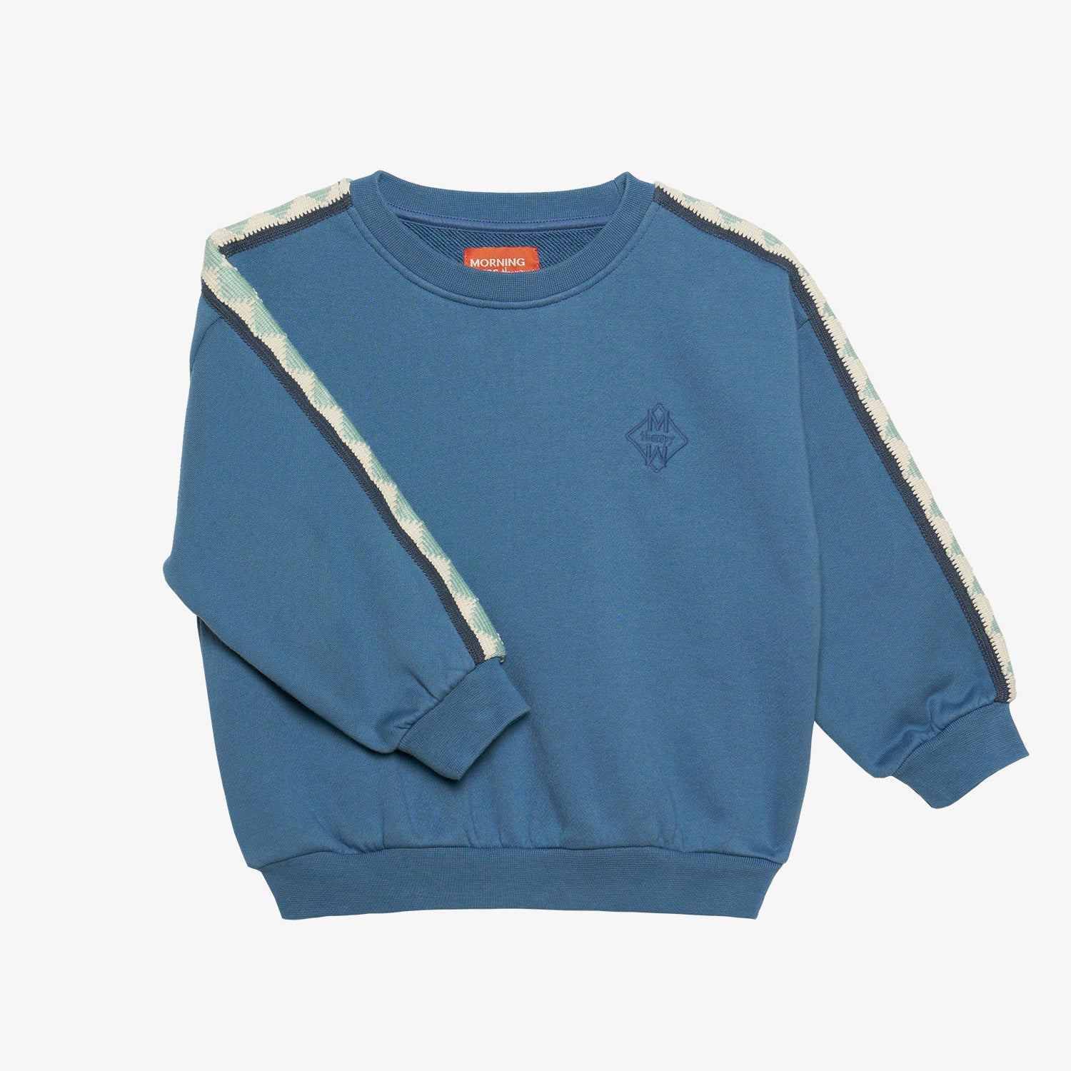 Nico Sweatshirt Oversize Balloon Fit Shadow Blue