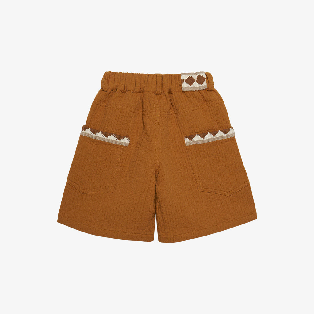 Pedro Bermuda Twin Cotton Amber Glow