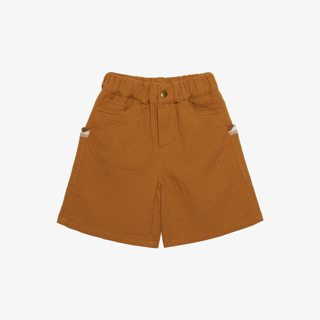 Pedro Bermuda Twin Cotton Amber Glow