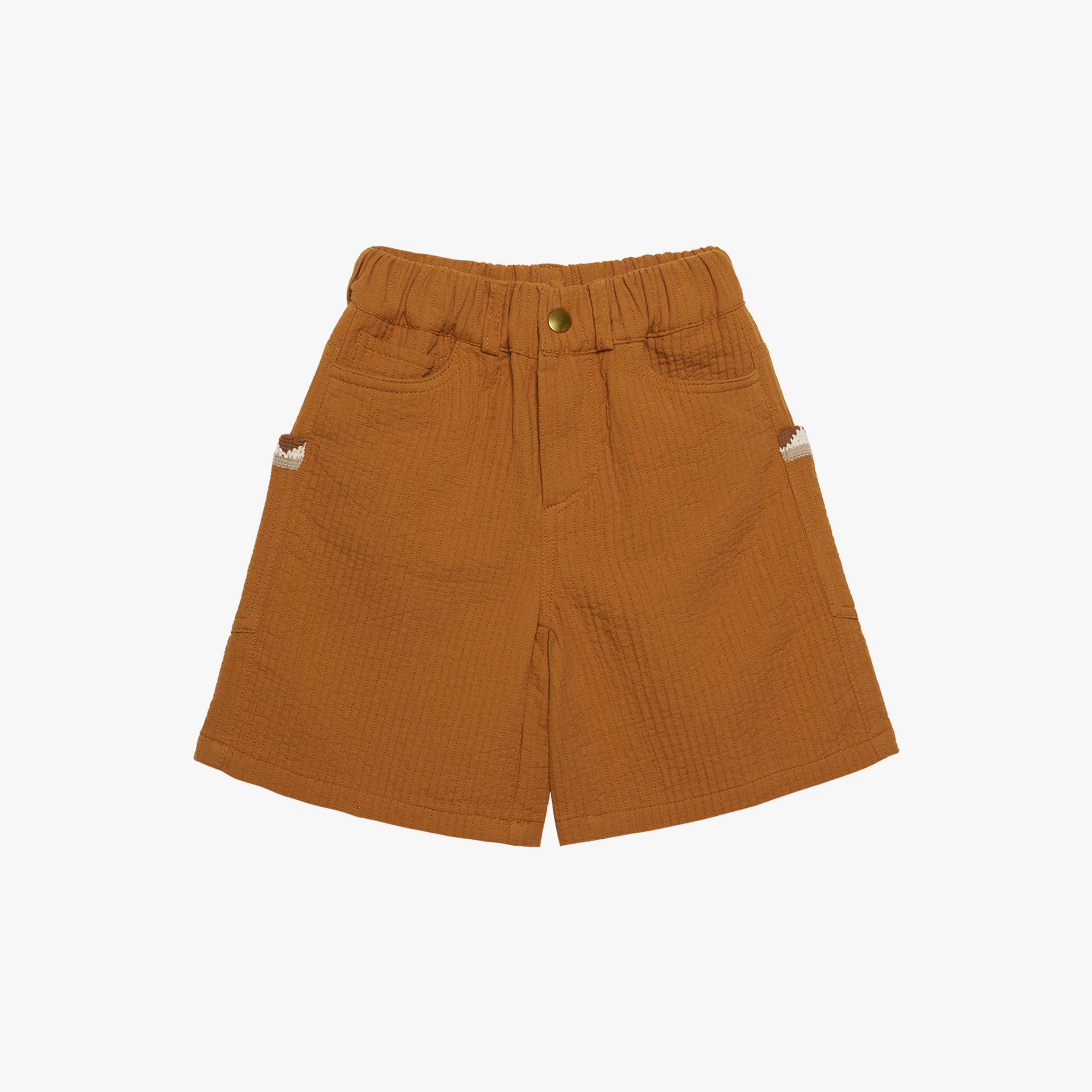 Pedro Bermuda Twin Cotton Amber Glow