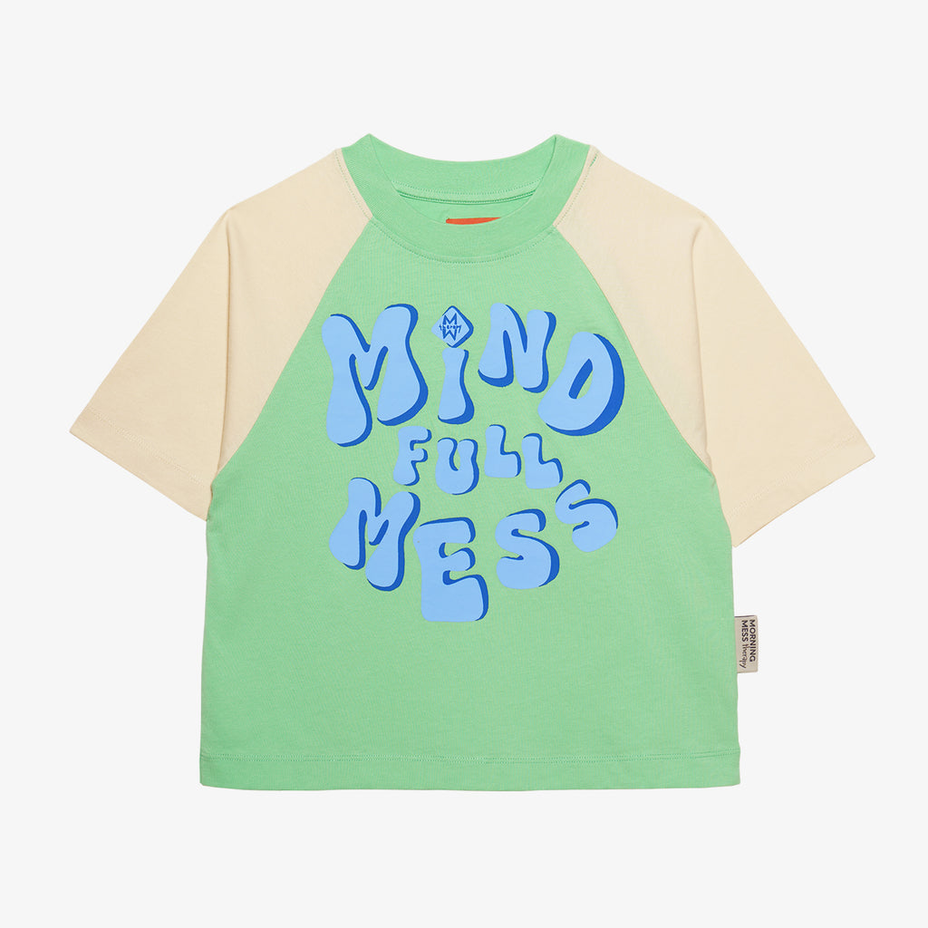 Rubi Print Short-sleeved T-shirt Basil Green