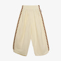 Sofia Ankle Pants Cotton Muslin Buttermilk